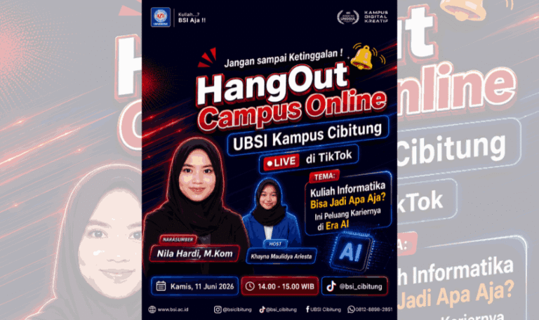 HangOut Campus UBSI Cibitung Kupas Karier Informatika Era AI