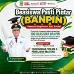 100 Beasiswa BANPIN Dibuka, Pemkab Bekasi Ajak Pemuda Berprestasi Raih Pendidikan Tinggi