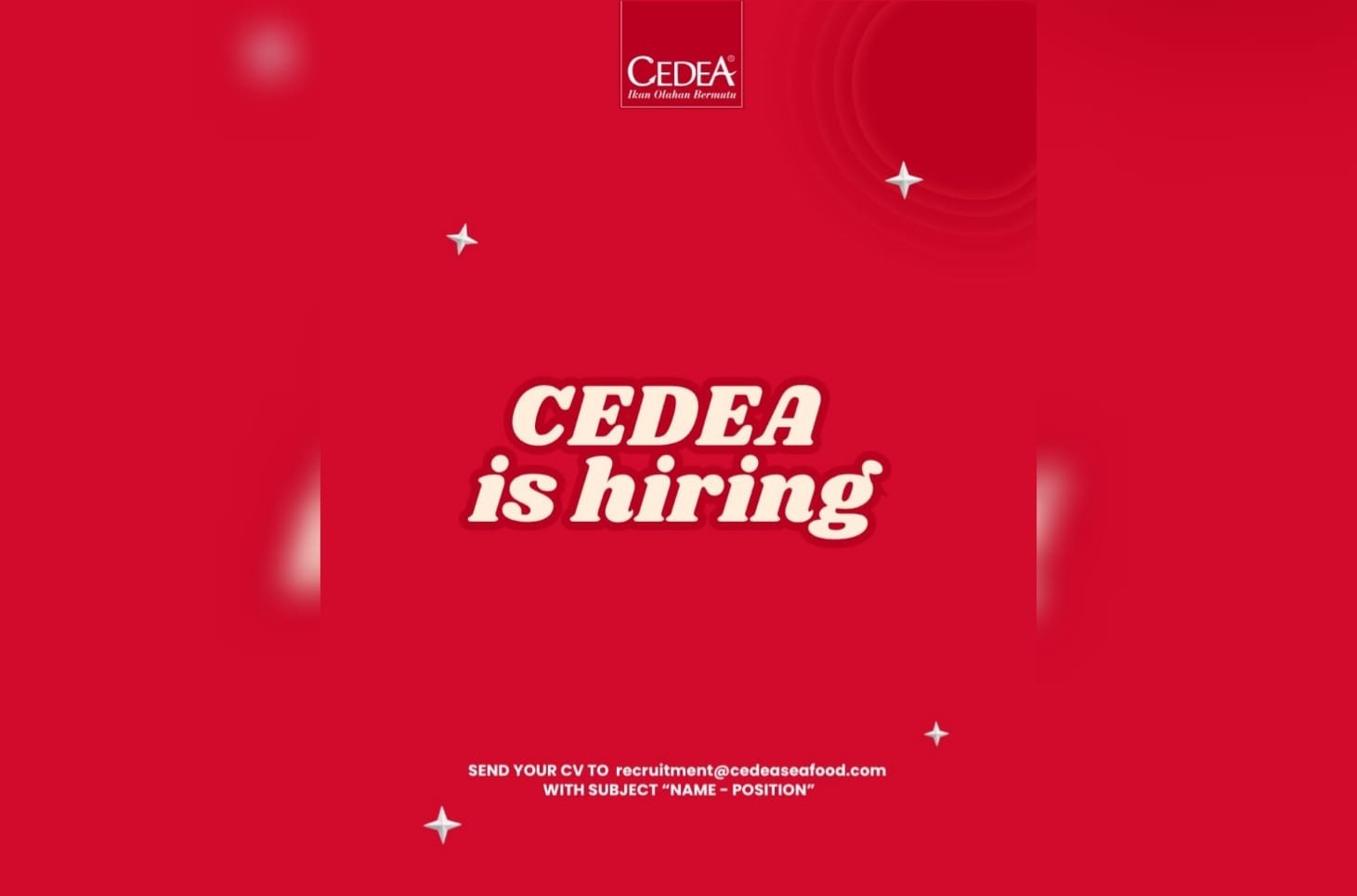 CEDEA Buka Lowongan Kerja untuk Tujuh Posisi, Simak Persyaratan dan Cara Daftarnya