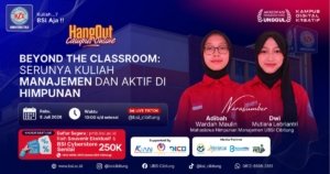 HangOut Campus Online UBSI Cibitung mengajak Gen Z mengenal serunya kuliah Manajemen dan aktif berorganisasi