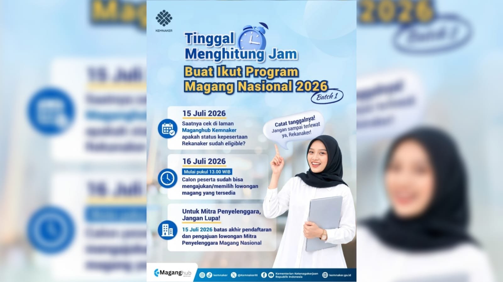 Program Magang Nasional 2026 Batch 1 Segera Dibuka, Simak Jadwal Pentingnya