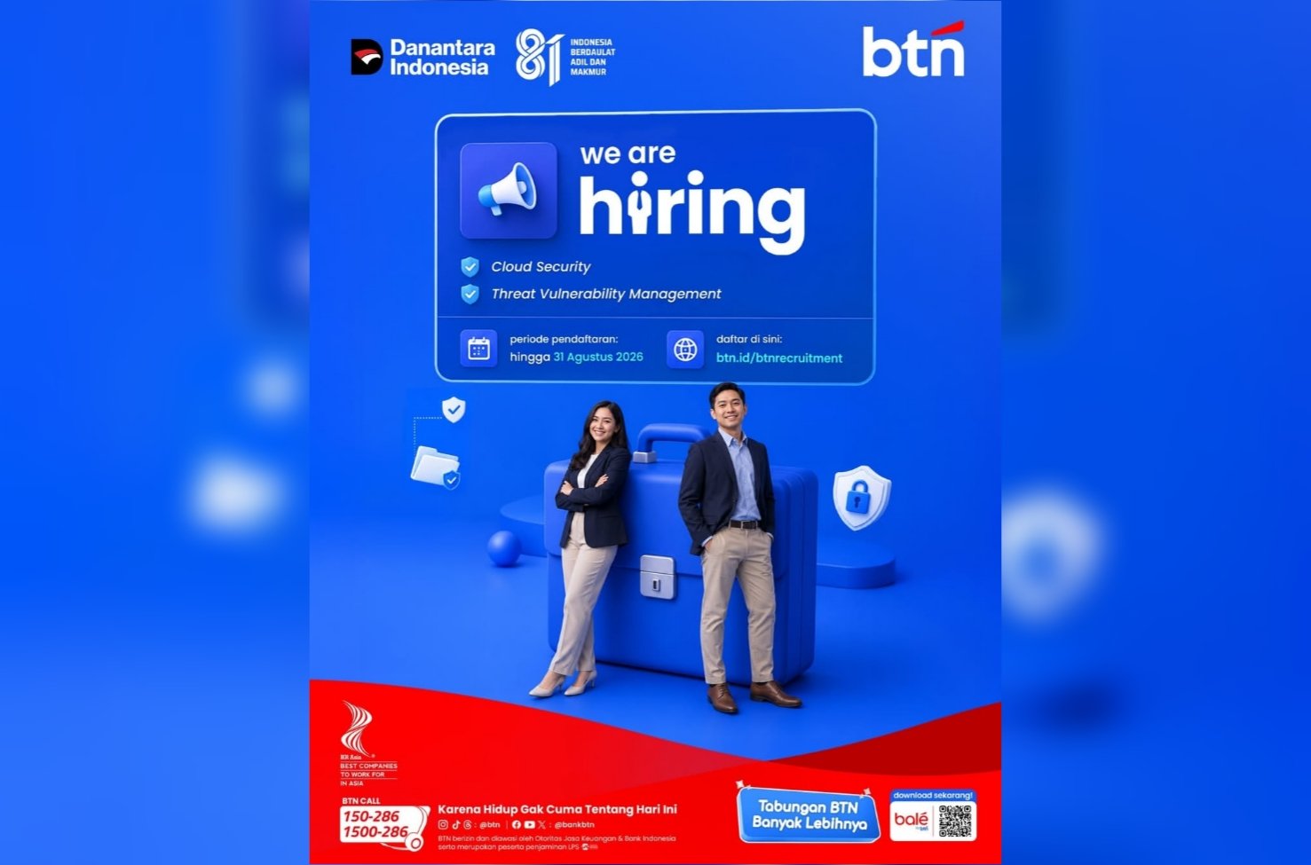 BTN Hiring 2026: Cloud Security & Threat Vulnerability Management