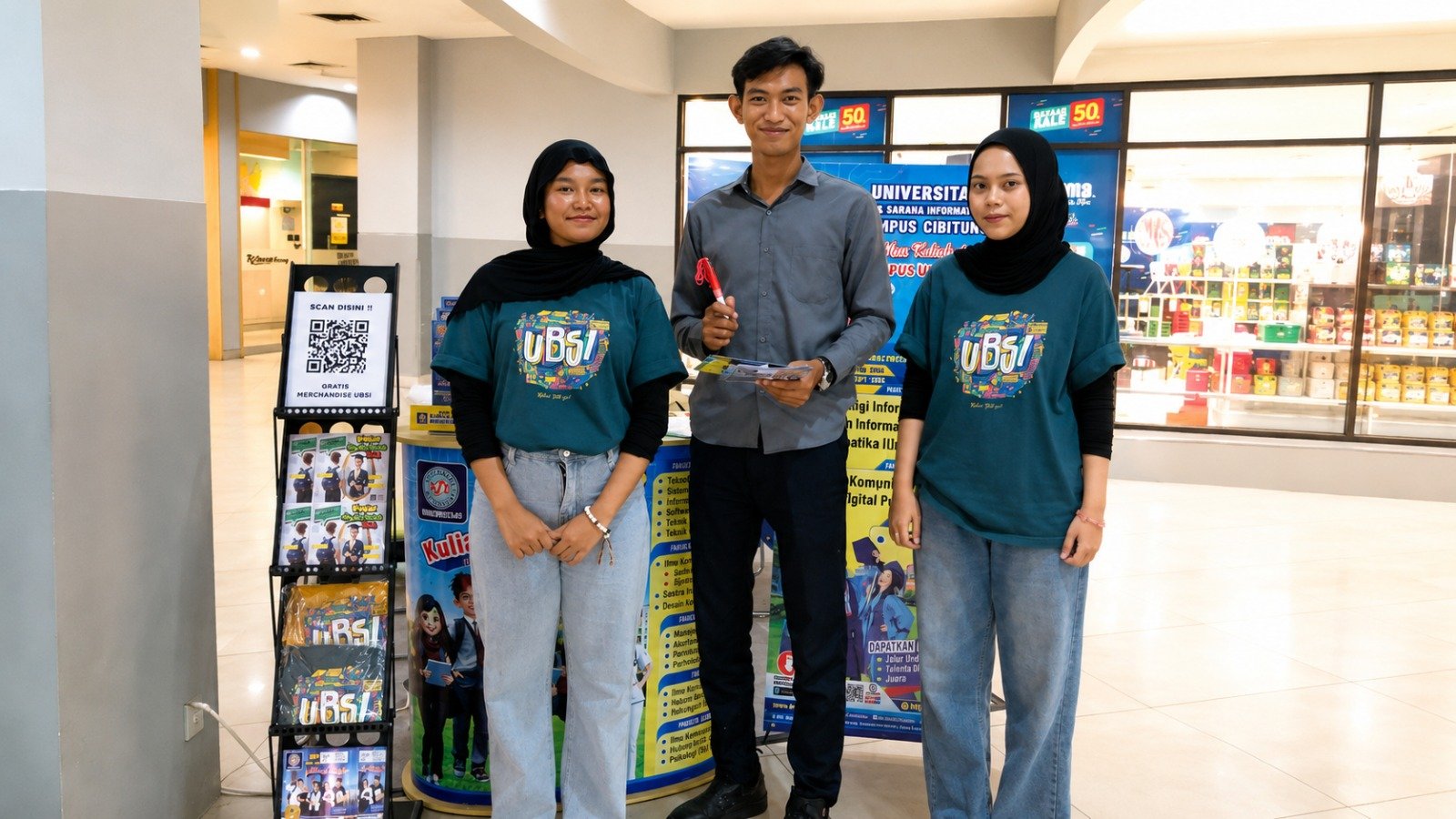 UBSI Cibitung Buka Layanan Konsultasi Kuliah Gratis di Tambun