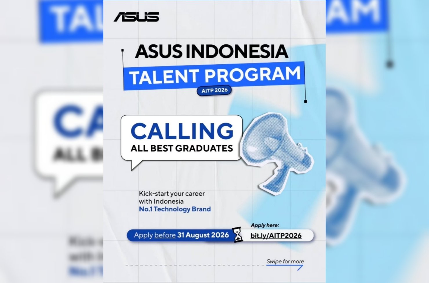 ASUS Ajak Anak Muda Ambil Aksi Lewat AITP 2026