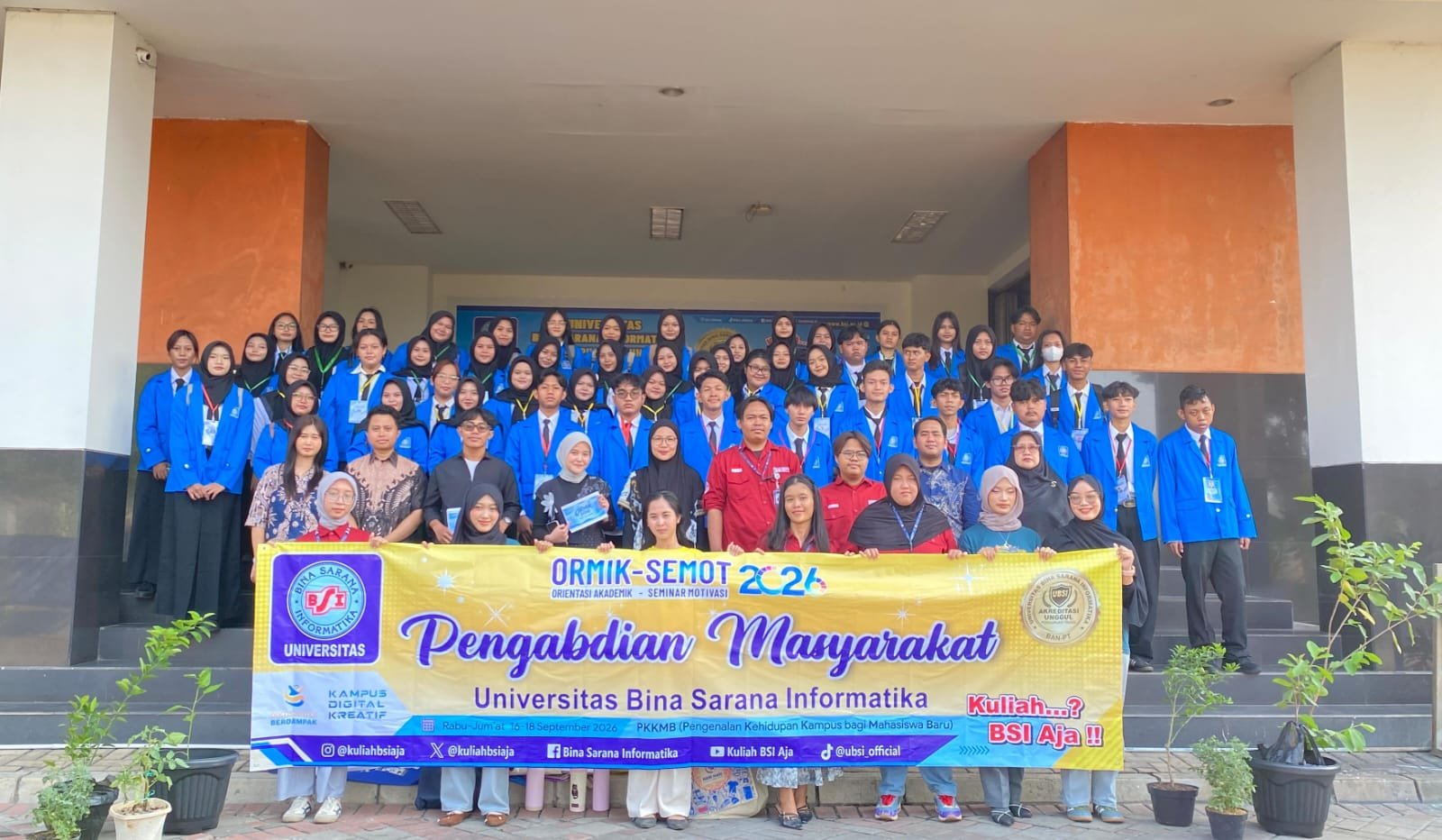 ORMIK UBSI Kampus Cibitung 2026 Sambut Mahasiswa Baru